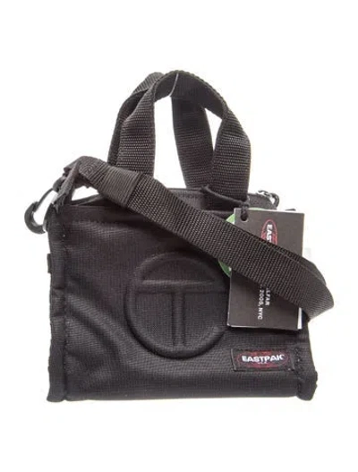 Pre-owned Telfar Nylon Eastpak W/ Tags In Black