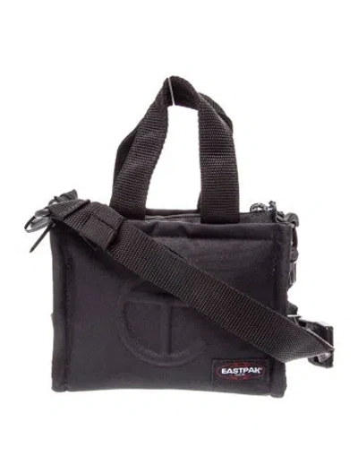Pre-owned Telfar Nylon Messenger Bag In Blue