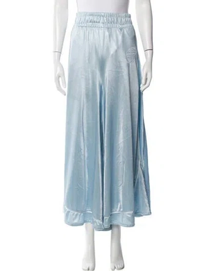 Pre-owned Telfar Pleated Accents Sweatpants In Blue