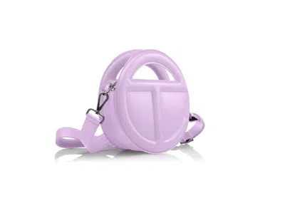 Pre-owned Telfar Round  Circle Bag In Lavender