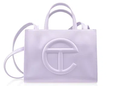 Pre-owned Telfar Shmedium Shopping Bag In Lavender