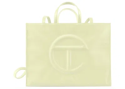 Pre-owned Telfar Shopping Bag Large In Glue