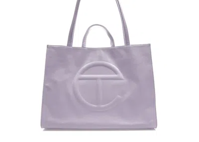Pre-owned Telfar Shopping Bag Large In Lavender