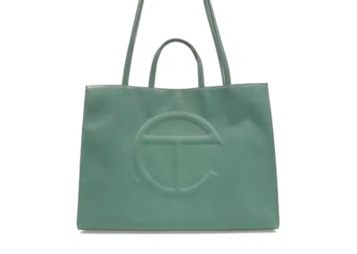 Pre-owned Telfar Shopping Bag Large In Sage