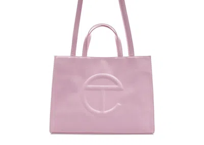Pre-owned Telfar Shopping Bag Medium In Bubblegum Pink