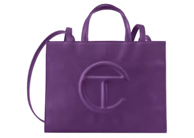 Pre-owned Telfar Shopping Bag Medium In Grape