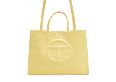 Pre-owned Telfar Shopping Bag Medium In Margarine