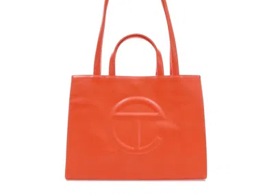 Pre-owned Telfar Shopping Bag Medium In Orange
