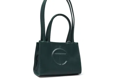 Pre-owned Telfar Shopping Bag Small In Dark Olive