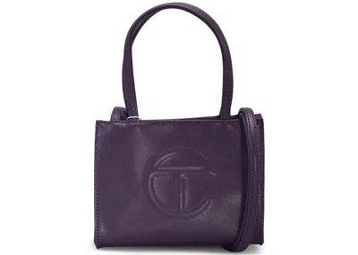 Pre-owned Telfar Shopping Bag Small In Eggplant