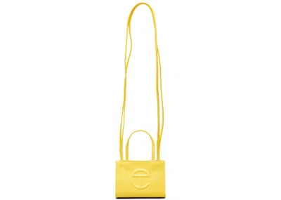 Pre-owned Telfar Shopping Bag Small In Margarine