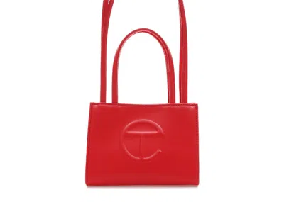 Pre-owned Telfar Shopping Bag Small In Red