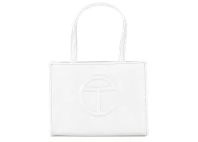 Pre-owned Telfar Shopping Bag Small In White