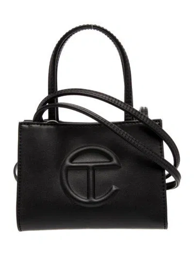 Pre-owned Telfar Signature Crossbody Bag In Black