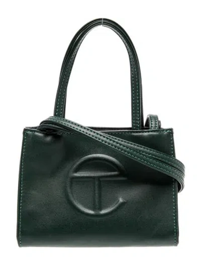 Pre-owned Telfar Signature Shoulder Bag In Green