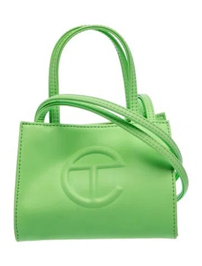 Pre-owned Telfar Signature Shoulder Bag In Green