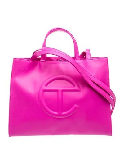 Pre-owned Telfar Signature Tote W/ Tags In Pink