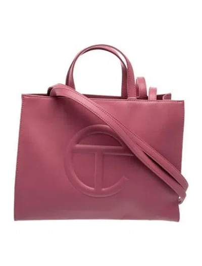 Pre-owned Telfar Signature Tote W/ Tags In Pink