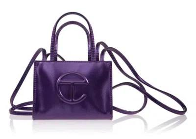Pre-owned Telfar Small Shopping Bag In Acai