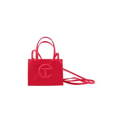 Pre-owned Telfar Small Shopping Bag 'red'