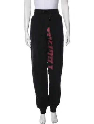 Pre-owned Telfar Sweatpants In Black