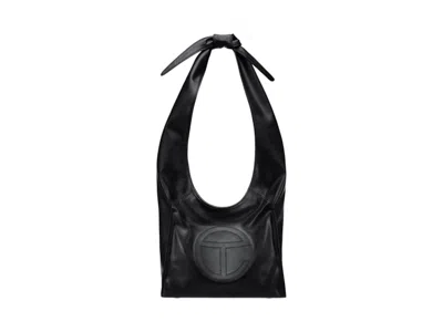Pre-owned Telfar Tie Bag In Black