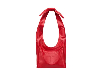 Pre-owned Telfar Tie Bag In Red