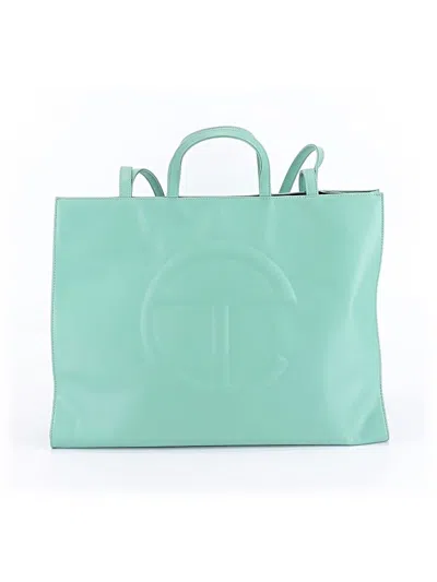 Pre-owned Telfar Tote Bag In Green