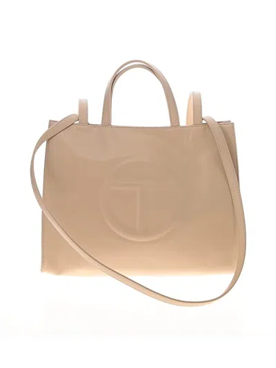 Pre-owned Telfar Tote Bag In Tan
