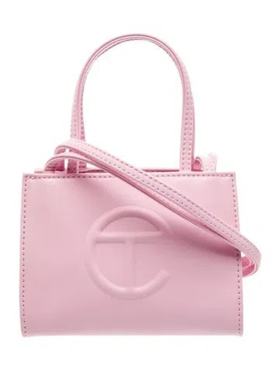 Pre-owned Telfar Vegan Leather Crossbody Bag W/ Tags In Purple