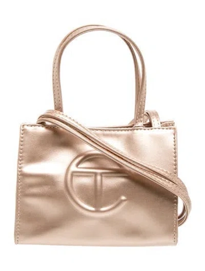 Pre-owned Telfar Vegan Leather Shopping Bag Small W/ Tags