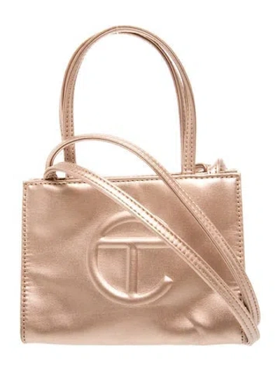 Pre-owned Telfar Vegan Leather Shoulder Bag Small