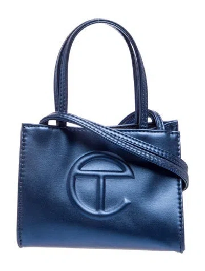 Pre-owned Telfar Vegan Leather Top Handle Bag