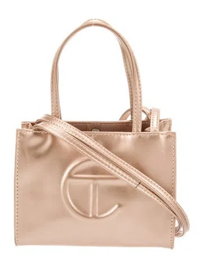 Pre-owned Telfar Vegan Leather Top Handle Bag