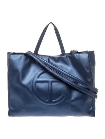 Pre-owned Telfar Vegan Leather Tote Medium