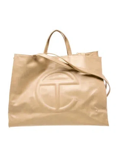 Pre-owned Telfar Vegan Leather Weekender Bag