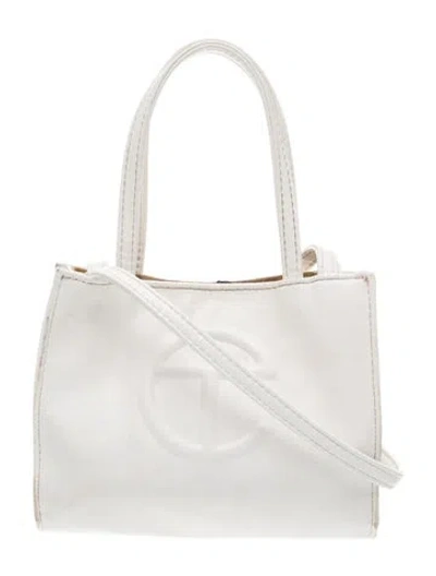 Pre-owned Telfar Vegan Leather In White
