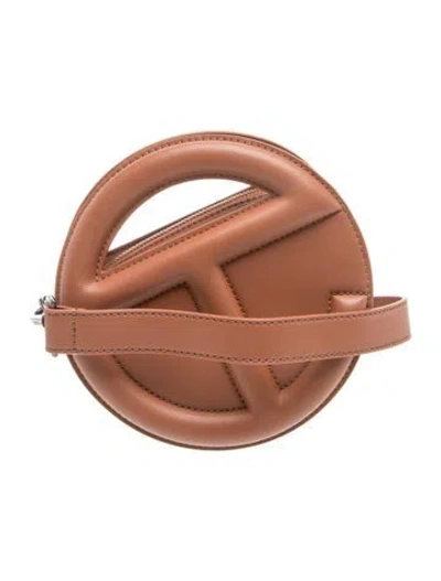 Pre-owned Telfar Vegetarian Leather Top Handle Bag W/ Tags In Brown