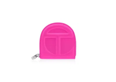 Pre-owned Telfar Wallet In Azalea