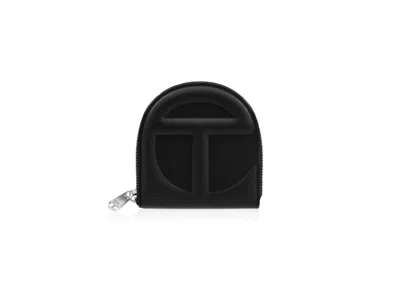 Pre-owned Telfar Wallet In Black