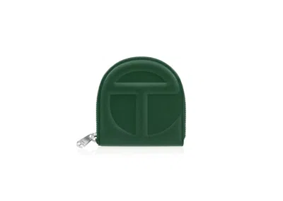 Pre-owned Telfar Wallet In Dark Olive