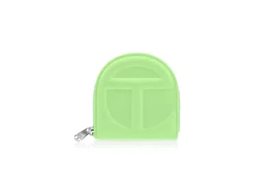 Pre-owned Telfar Wallet In Double Mint