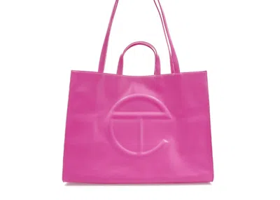 Pre-owned Telfar Women's  Shopping Bag Large In Azalea
