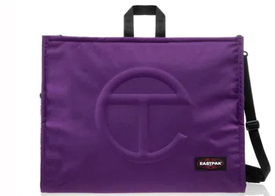 Pre-owned Telfar X Eastpak Large Shopper In Purple