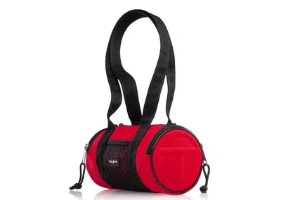 Pre-owned Telfar X Eastpak Small Duffle In Red