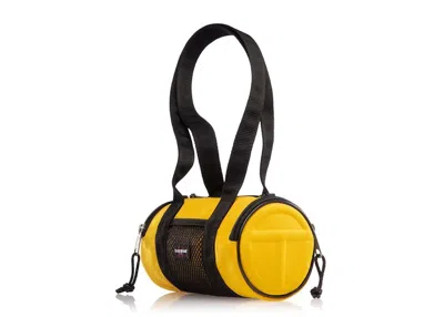Pre-owned Telfar X Eastpak Small Duffle In Yellow
