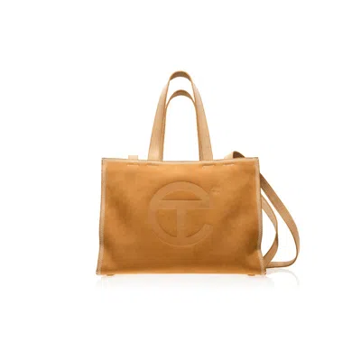 Pre-owned Telfar X Timberland Medium Shopper In Wheat In Sand