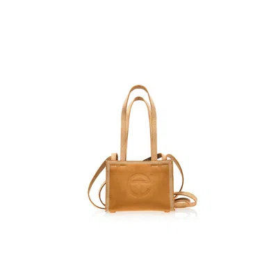 Pre-owned Telfar X Timberland Small Shopper In Wheat In Sand