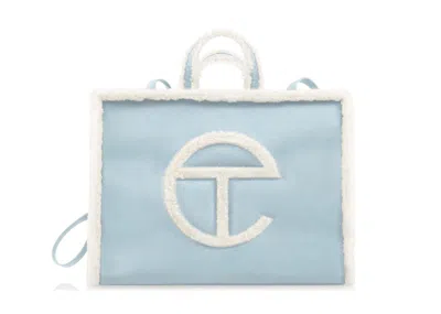Pre-owned Telfar X Ugg Shopping Bag Large In Blue