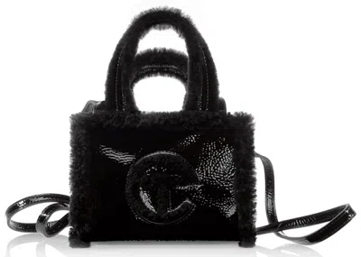 Pre-owned Telfar X Ugg Small Shopper Crinkle In Black